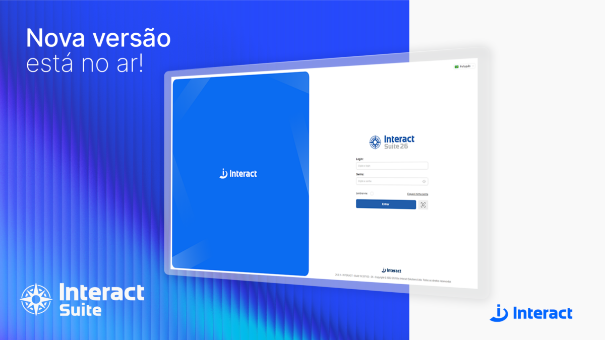 Está no ar a nova versão do Interact Suite